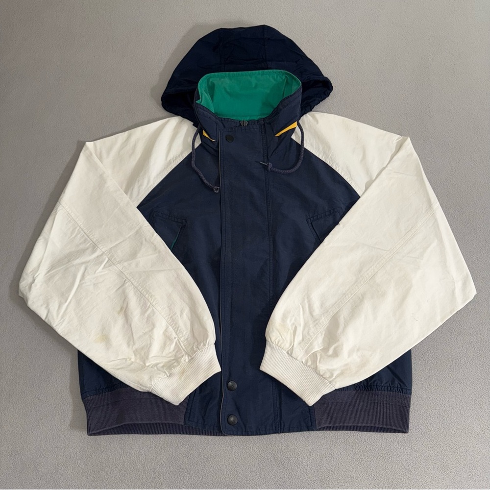 Vintage Nautica Competition Windbreaker Jacket Large Hip Hop Preppy Streetwear